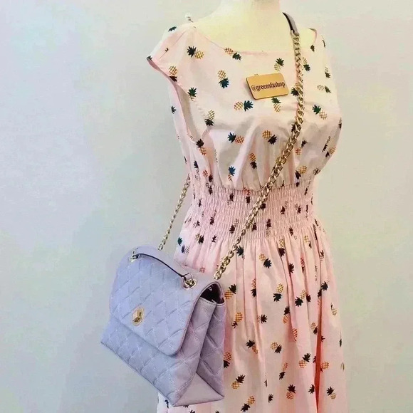 Kate Spade Purse Natalia Shoulder Bag Lilac Frost - Picture 12 of 12